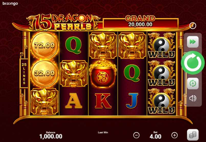 15DragonPearls Start Playing: 15 Dragon Pearls von 3 Oaks – Demo mit Free Coins im Überblick