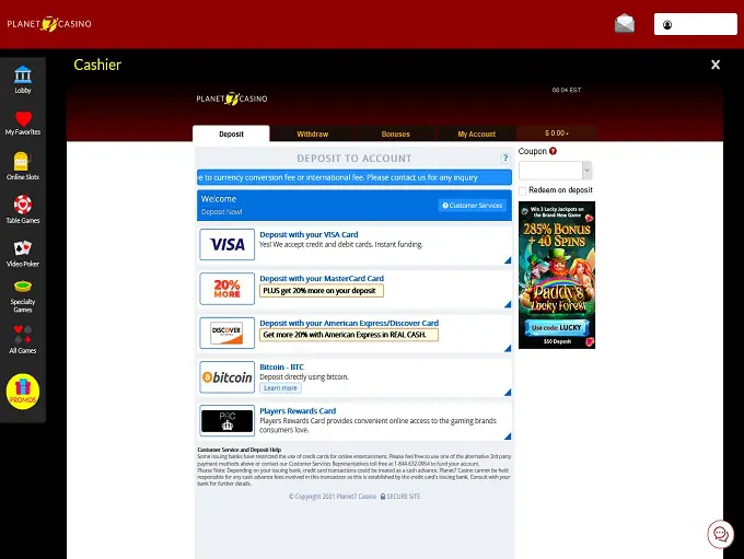 Is the Free Spins Promo Code Casino Planet Legit?, A Review for Canadian Players